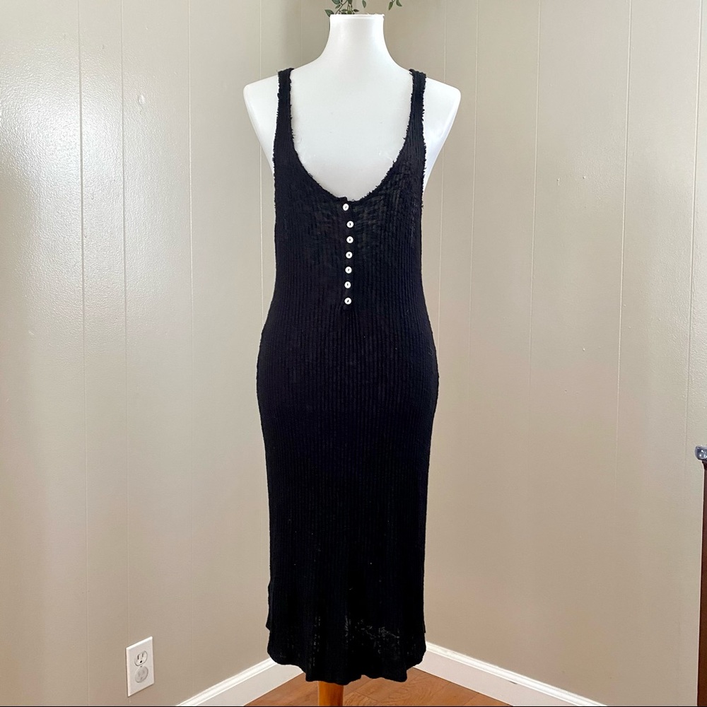 Ribbed Shabby Dress